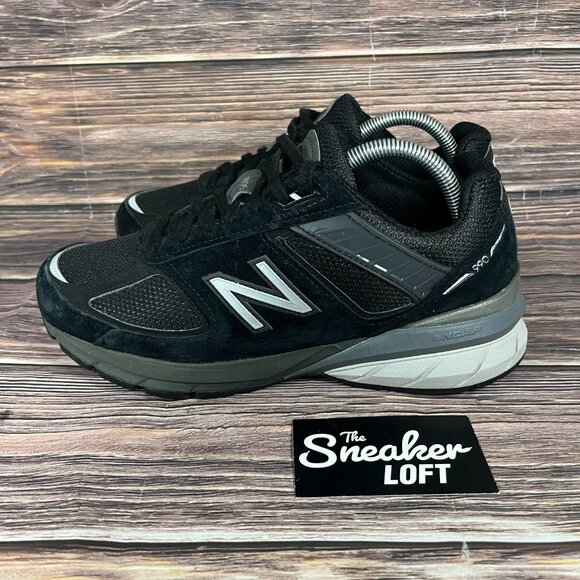 New Balance 990 v5‎ Women's Black Athletic Shoes - Picture 3 of 8
